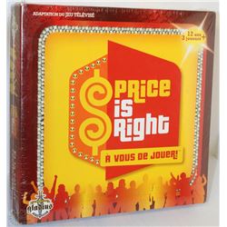 PRICE IS RIGHT BOARD GAME ***COMPLETELY IN FRENCH