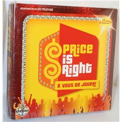 PRICE IS RIGHT BOARD GAME ***COMPLETELY IN FRENCH