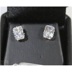 925 STERLING SILVER EARRINGS CUBIC STONE