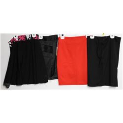 LOT OF 4 WOMENS SKIRTS ALL SIZE XXL