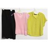 Image 1 : LOT OF 3 PIECES OF WOMENS CLOTHING UNKNOWN SIZE