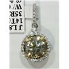 Image 1 : #12-14KT W&Y GOLD DIAMONDS PENDANT