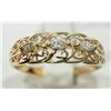 Image 1 : #39-10KT YELLOW GOLD MARQUISE SHAPE DIAMOND RING