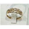 Image 3 : #39-10KT YELLOW GOLD MARQUISE SHAPE DIAMOND RING