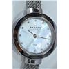 Image 1 : #6-SKAGEN DENMARK MOTHER OF PEARL STEEL WATCH