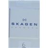 Image 3 : #6-SKAGEN DENMARK MOTHER OF PEARL STEEL WATCH