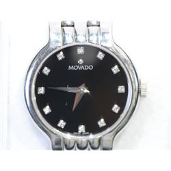 #21-MOVADO SAPPHIRE CRYSTAL DIAMOND WATCH