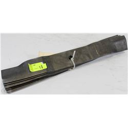 LOT OF 18" LAWN MOWER BLADES
