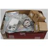 Image 1 : BOX OF ASSORTED SPEEDAIRE COMPRESSOR PARTS