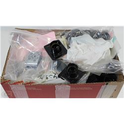 BOX OF ASSORTED MSA PARTS