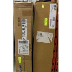 LOT OF 2 MICROWAVE STAINLESS STEEL TRIM KITS