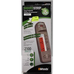 WOODS 2100 JOULES SMARTSTRIP SURGE PROTECTOR