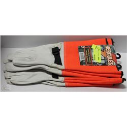2 PAIRS OF GANTS HERCULES WORK GLOVES