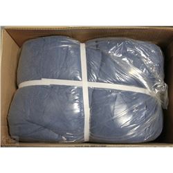 CASE OF LAKELAND INDUSTRIES COVERALLS BLUE XL