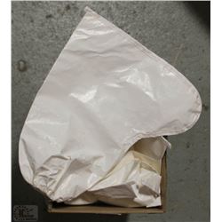 BOX OF PLASTIC BOOT COVERS