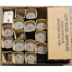 CASE OF 120V WATT-MISER INCANDESCENT LAMP BULBS