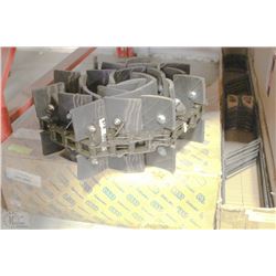 30M ELEVATOR CHAIN WITH RUBBER PADDLES