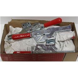 BOX OF WELDING CLAMPS