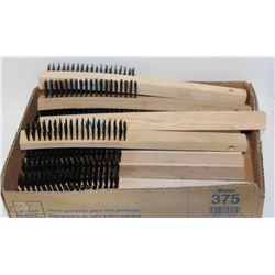 BOX OF 4 ROW WIRE BRUSHES