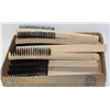 Image 1 : BOX OF 4 ROW WIRE BRUSHES