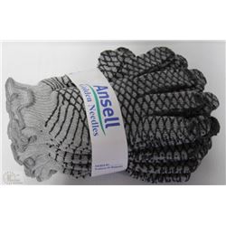 LOT OF 12 ANSELL WORK GLOVES