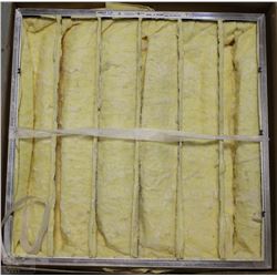 LOT WITH AEROSTAR FIBRE GLASS POCKET AIR FILTERS &