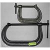 Image 1 : LOT OF 2 C-CLAMPS