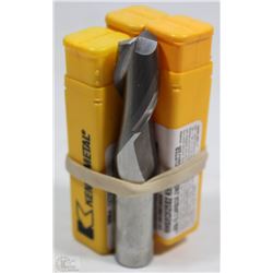 LOT OF 3 KENNAMENTAL HHS3C625S2 K600 SOLID CARBIDE