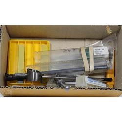 BOX OF ASST KENNAMETAL PRODUCT AND GAUGE