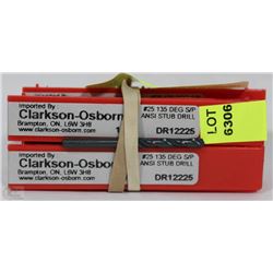 LOT OF 4 #25 DR12225 DRILL BITS