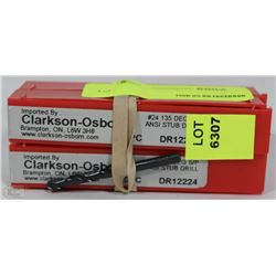 LOT OF 4 #24 DR12224 DRILL BITS