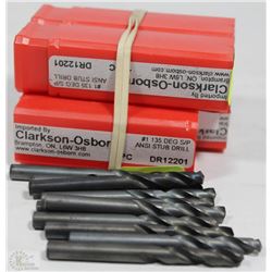 LOT OF 4 #1 DR12201 DRILL BITS