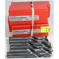 LOT OF TWO 31/64 DR12031 DRILL BITS