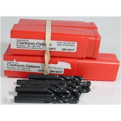 LOT OF FOUR 17/64 DR12017 DRILL BITS