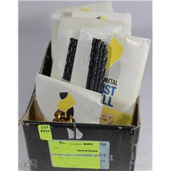 LOT OF 7 ASST SIZES OF 92 KENNAMETAL BITS