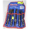 Image 1 : WESTWARD 5 PCE AIR IMPACT CHISEL SET