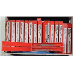 LOT OF 6 ASST SIZES OF 594 DRILL BITS