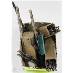 LOT OF 11 ASST SIZES OF 52 BITS