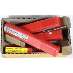 LOT OF 9 ASST SIZES OF 66 DRILL BITS