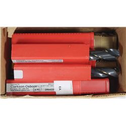 LOT OF 9 ASST SIZES OF 66 DRILL BITS