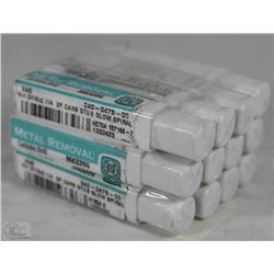 LOT OF 12 CARBIDE DRILL BITS M43396