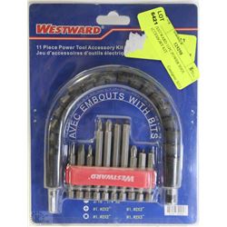 WESTWARD 11PC DRILL BIT ACCESSORY KIT