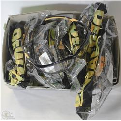 BOX OF DEWALT SAFETY GLASSES