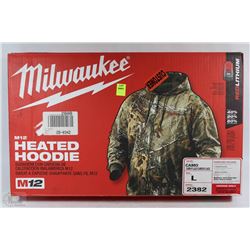 MILWAUKEE M12 SIZE LARGE HEATED HOODIE