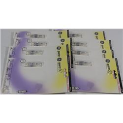 LOT OF 8 QUARTZ50 HALOGEN BULBS