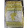 Image 1 : BOX OF PIO 401 HIVIS TORNADO YELLOW PANTS XL