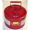 Image 1 : RED METAL SAFETY CAN
