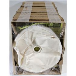 LOT OF 10 OSBORN 40PLY LOOSE SEAL COTTON DISCS