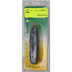 7PC DURACAST FOLD UP TORX SET