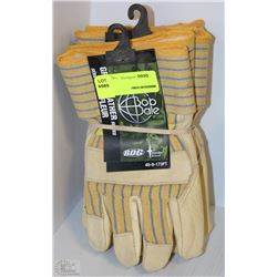 LOT OF BOB BALE GRAIN LEATHER WORK GLOVES